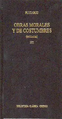 Obras Morales y de Costumbres Xiii: Sobre la Música Fragmentos