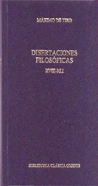 Disertaciones Filosóficas Xviii-Xli