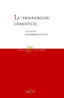 LA TERMINOLOGÍA GRAMATICAL