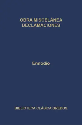 Obra Miscelánea. Declamaciones