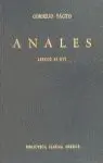 Anales. Libros Xi-Xvi