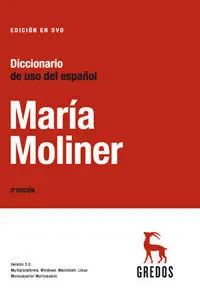 Diccionario de Uso del Español Dvd María Moliner