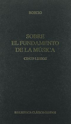 SOBRE EL FUNDAMENTO DE LA MÚSICA