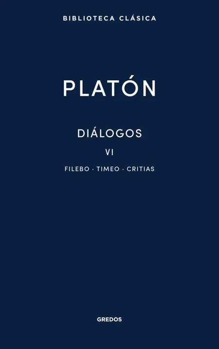 38. Diálogos Vi. Filebo, Timeo, Critias