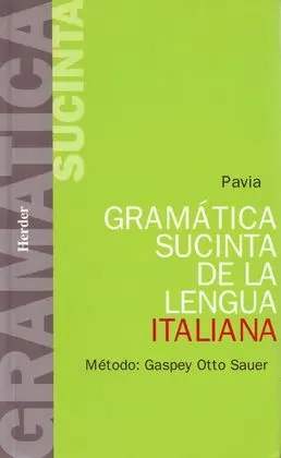 Gramática Sucinta de la Lengua Italiana