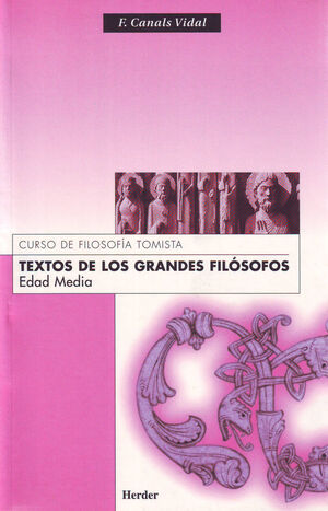 TEXTOS DE LOS GRANDES FILOSOFOS: EDAD MEDIA