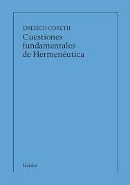 CUESTIONES FUNDAMENTALES DE HERMENÉUTICA