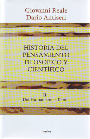 HISTORIA DEL PENSAMIENTO FILOSOFICO Y CIENTIFICO V