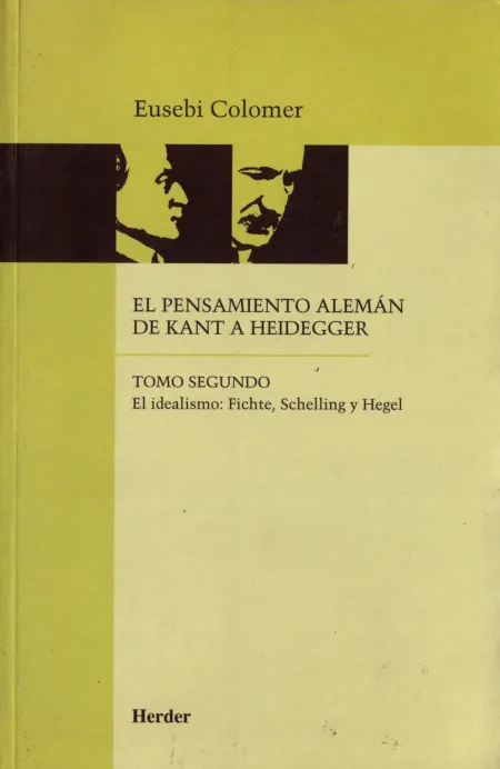 Pensamiento Alemán. El Idealismo