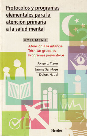 PROTOCOLOS Y PROGRAMAS ELEMENTALES AT. PRIMARIA SALUD MENTAL