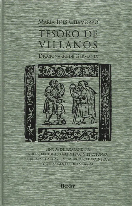 Tesoro de los Villanos Diccionario de Germania