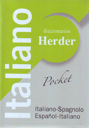 DICCIONARIO POCKET HERDER. ITALIANO-ESPAÑOL / ESPAÑOL-ITALIANO