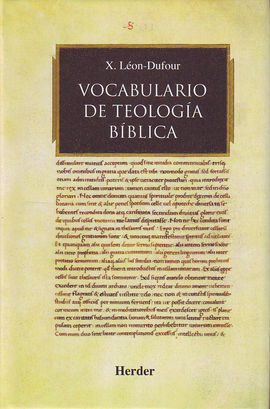 VOCABULARIO DE TEOLOGIA BIBLICA RTCA NE