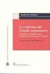 LA REFORMA DEL ESTADO AUTONÓMICO.