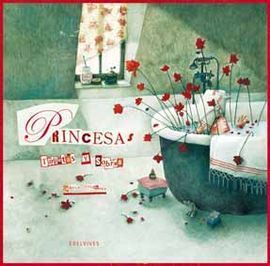 PRINCESAS - CAJA DE TARJETAS Y SOBRES