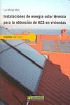 INSTALACIONES DE ENERGÍA SOLAR TÉRMICA PARA LA OBTENCIÓN DE ACS EN VIVIENDAS Y ED