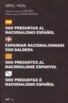 500 Preguntas Al Nacionalismo Español