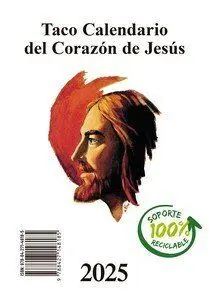 Taco Calendario Sagrado Corazon 2025 - Pared