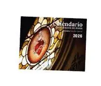 Calendario 2026 Pared con Faldillas del Sagrado Corazon