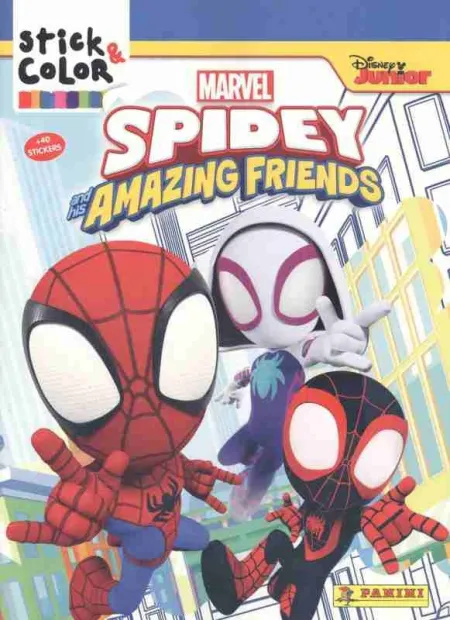 Stick Color Spiderman And Friends