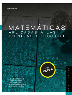 MATEMÁTICAS APLICADAS A LAS CIENCIAS SOCIALES I. 1º BACHILLERATO