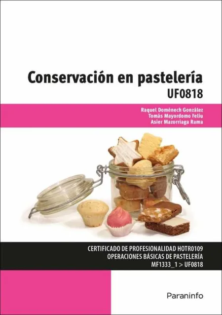 Conservación en Pastelería