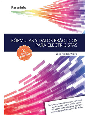FÓRMULAS Y DATOS PRÁCTICOS PARA ELECTRICISTAS