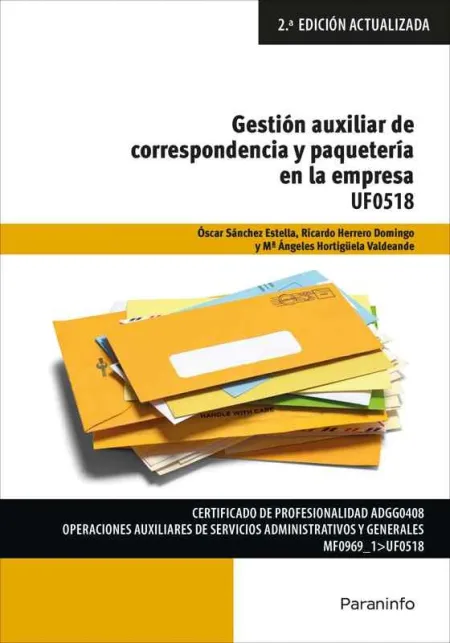 Gestión Auxiliar de la Correspondencia y Paquetería en la Empresa