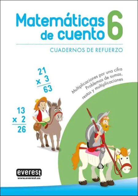 Matematicas de Cuento 6 Multiplicaciones por una Cifra