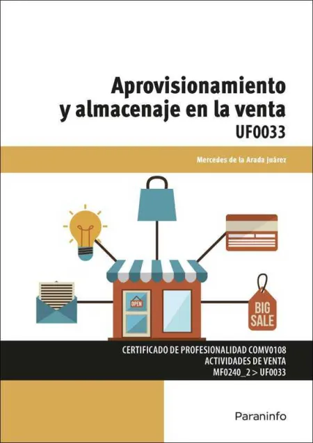 Uf0033 - Aprovisionamiento y Almacenaje en la Venta