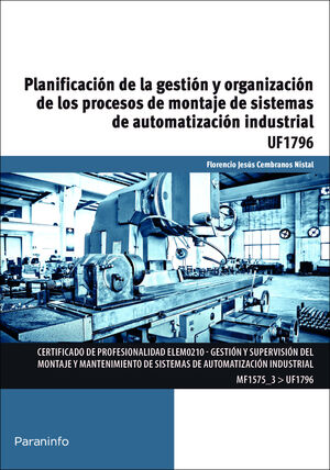PLANIFICACION GESTION Y ORGANIZACION PROCESOS MONTAJE SISTEMAS AU