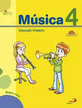 Musica 4-Proyecte Acord. libro del Alumno+Cuaderno Actividades. valenciano