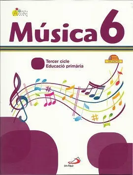 Musica 6 - Projecte Acord. Libro del Alumno + Cuaderno Actividades. Valenciano
