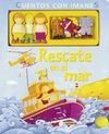 RESCATE EN EL MAR (CUENTOS CON IMANES)