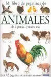 Mi Libro de Pegat. de Animales 4 Titulos