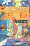 Atlas Puzle de España y Sus Animales