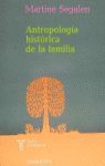 ANTROPOLOGÍA HISTÓRICA DE LA FAMILIA