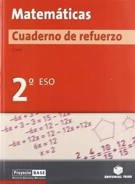Matemáticas, 2 eso. Cuaderno de Refuerzo