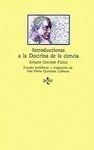 INTRODUCCIONES A LA DOCTRINA DE LA CIENCIA