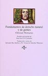 FUNDAMENTOS DE DERECHO NATURAL Y DE GENTES