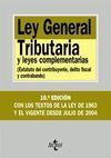 LEY GENERAL TRIBUTARIA Y LEYES COMPLEMENTARIAS