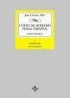 Curso de Derecho Penal Español. Parte General I