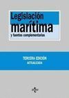 LEGISLACIÓN MARÍTIMA Y FUENTES COMPLEMENTARIAS