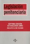 LEGISLACIÓN PENITENCIARIA. 7ª EDICIÓN