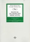 MANUAL DE DERECHO MERCANTIL VOLUMEN I