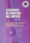 Lecciones de Derecho del Empleo
