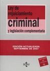 LEY DE ENJUICIAMIENTO CRIMINAL Y LEGISLACIÓN COMPLEMENTARIA 2007