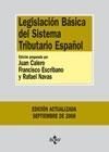 LEGISLACIÓN BÁSICA DEL SISTEMA TRIBUTARIO ESPAÑOL 2008