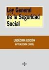 LEY GENERAL DE LA SEGURIDAD SOCIAL