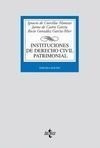 INSTITUCIONES DE DERECHO CIVIL PATRIMONIAL
